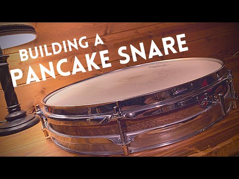 Building A Pancake Snare (DIY Drum Building)