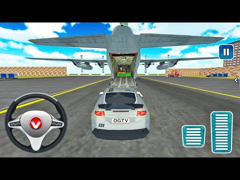 Airplane Pilot Car Transporter Simulator 2021 - Android Gameplay