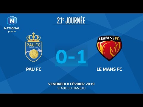 J21: Pau FC - Le Mans FC (0-1), le résumé I National FFF 2018-2019