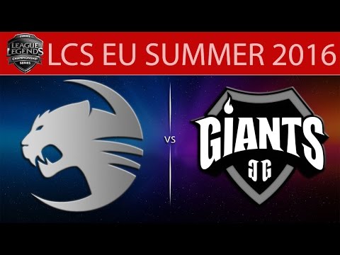 [LoL VODs] ROC vs GIA Game 1 | LCS EU Summer 2016 (30.06.2016) - Team ROCCAT vs Giants Gaming