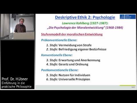 Practical Philosophy 1b: Descriptive Ethics - Smith, Kohlberg, Luhmann