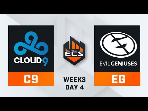 Cloud9 vs EG - Map 2 - Inferno (ECS Season 8 - Week 3 - DAY4)
