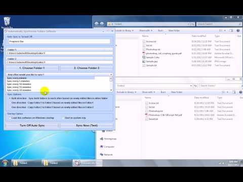 Automatically Synchronize Folders Software
