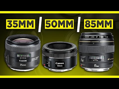 Best PRIME Lens for CROP Sensor? 35mm 50mm vs 85mm [Compared]