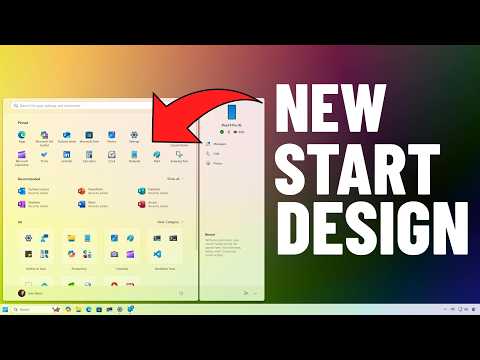 🔴 Windows 11: Enable Redesigned Start Menu – Quick Steps