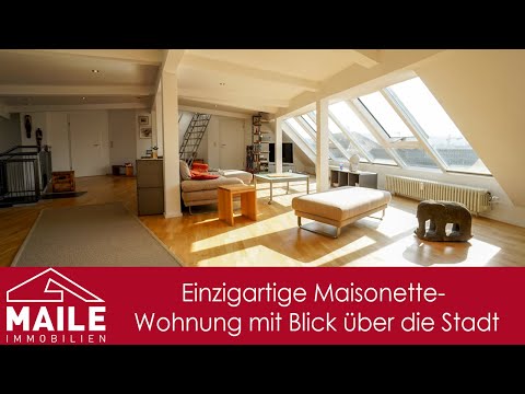 *bereits verkauft* | Maisonette- Wohnung mit traumhaftem Blick über die Stadt