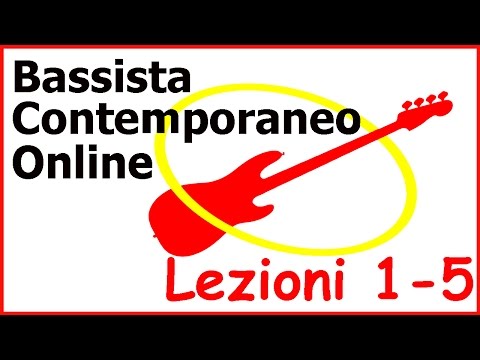 Bassista Contemporaneo Online - Trailer Lezioni 1-5