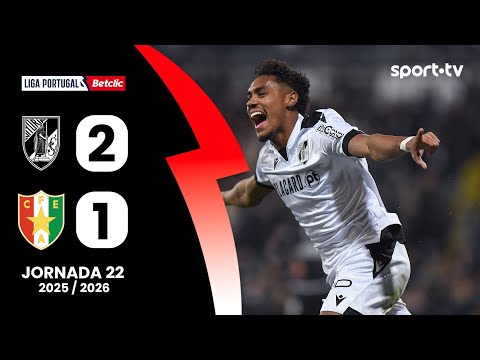 Resumo: Vitória SC 2-1 Estrela Amadora - Liga Portugal Betclic | sport tv
