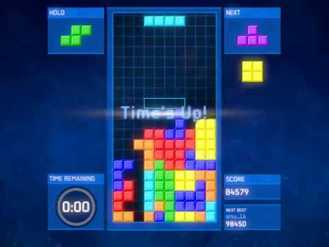 84,500 points in Tetris Ultimate Ultra (Infinite TST)