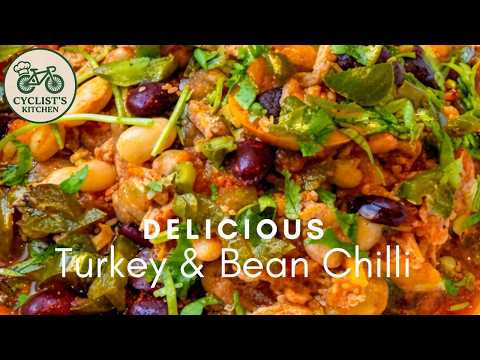 Perfect post ride Turkey Chilli | Meal prep recipe