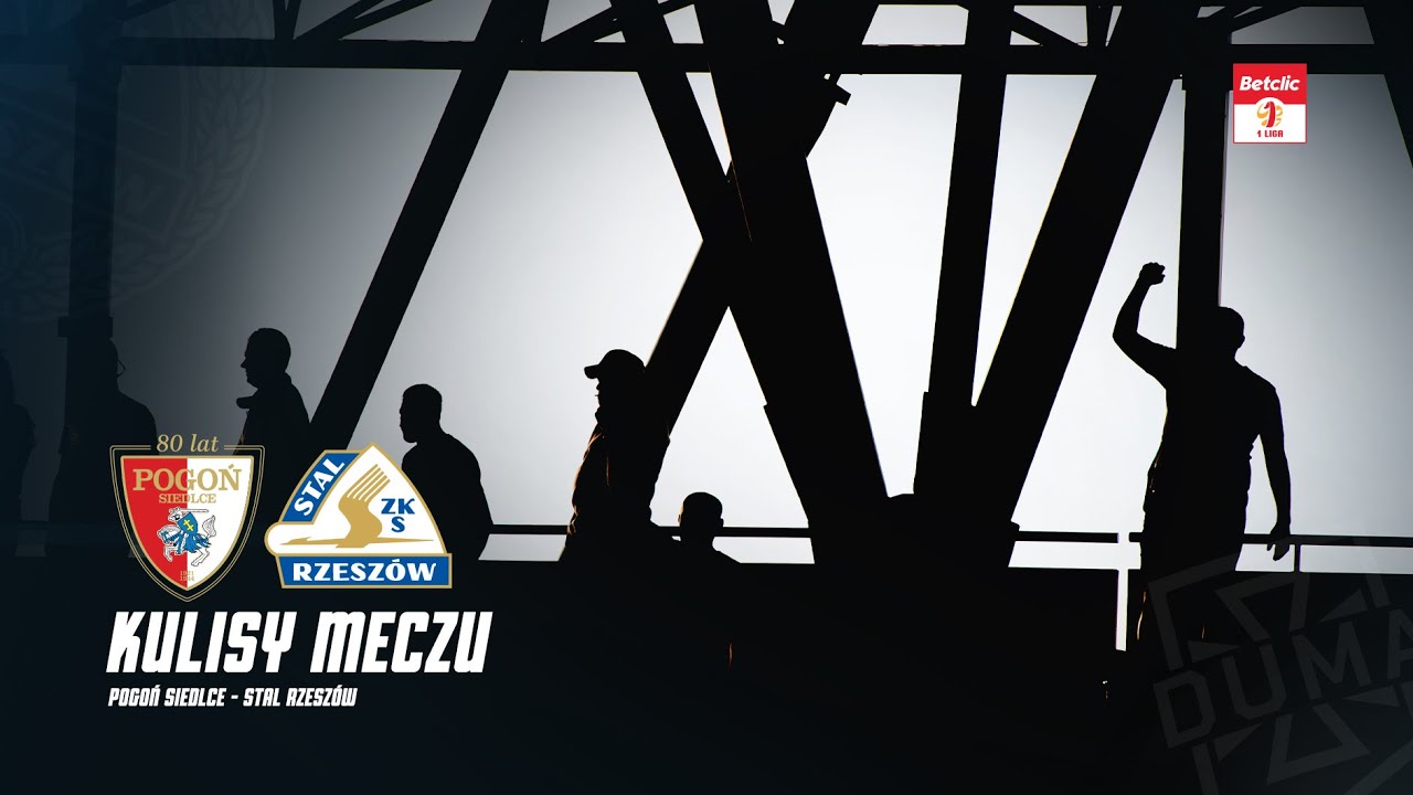 WIDEO: Pogoń Siedlce - Stal Rzeszów 1-1 [KULISY MECZOWE]