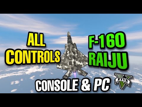 HOW TO FLY THE NEW F-160 RAIJU IN GTAV ONLINE (King of the Sky) | itsduncecap