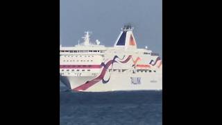 M/S Baltic queen arriving to Tallinn #ferries #tallink #cruiseferry #shipspotting #portoftallinn