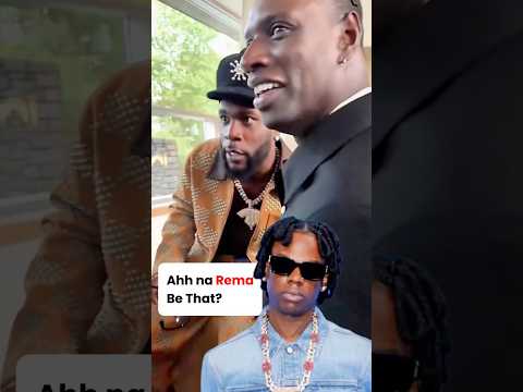 Rema surprised Burna Boy at Paris Fashion Show — his reaction says it all 😳🔥