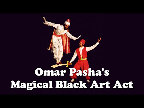Omar Pasha performs his Black Art Magic Act 1982