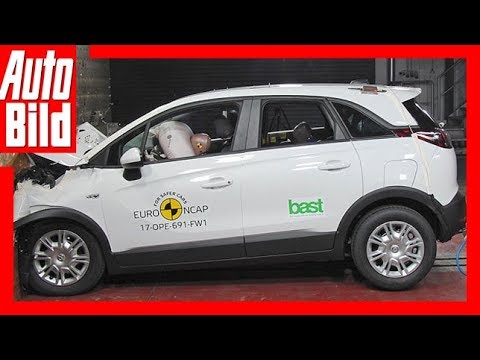 Crashtest Opel Crossland X (2017) Details/Erklärung