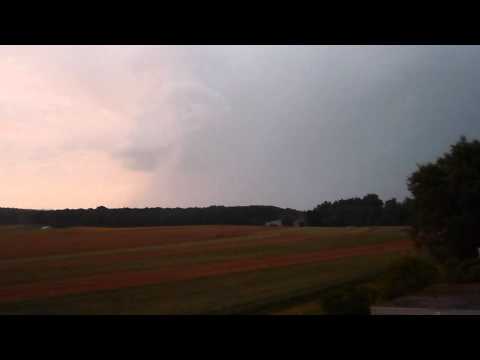 Unwetterserie in Mainfranken, 30.06.2012