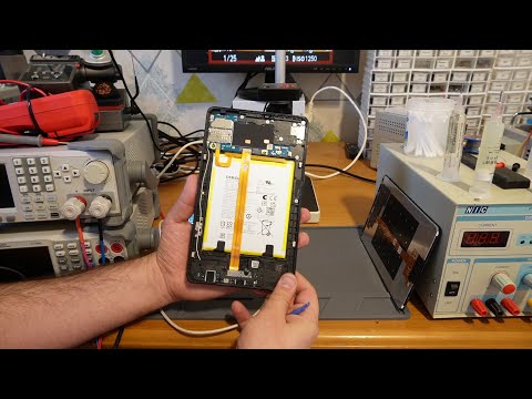 Samsung Tablet A9 X115 Repair, Fixing a Dead Short at the Charger Input