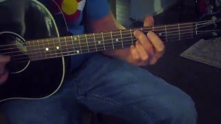Goodbye Daughters of the Revolution Acoustic Black Crowes tutorial