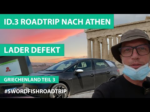 Mit dem VW ID.3 nach Athen / RoadTrip von Patras nach Athen