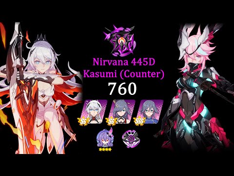 HI3 Nirvana Abyss 445D Kasumi (Counter) [760 pts] HFS(SS0) AE VA