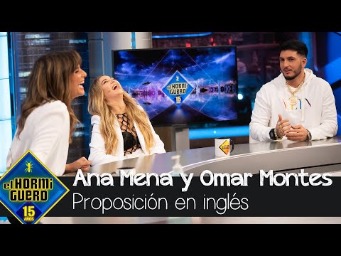 Nuria Roca pone a prueba a Omar Montes hablando en inglés y recibe una proposición - El Hormiguero
