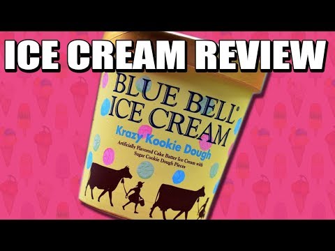 Ice Cream Review: Blue Bell's Krazy Kookie Dough