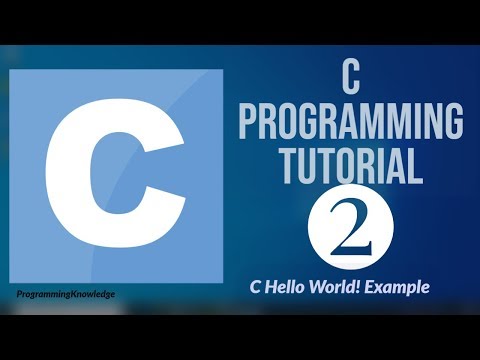 Tutorial di programmazione C per principianti 2 - Primo programma C | Esempio C Hello World!