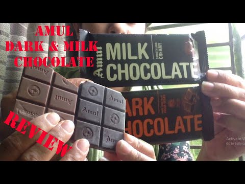 Amul | Dark Chocolate | Milk Cream Chocolate | Review