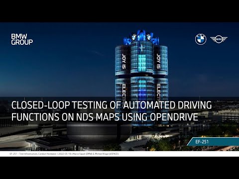 NDS Public Conference 2022 - BMW & dSpace on using NDS maps for simulation