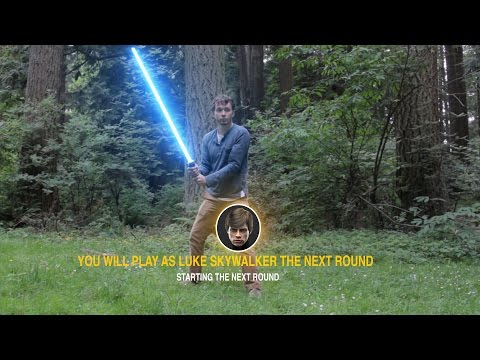 You will play as Luke Skywalker (Real Life - VFX Test)