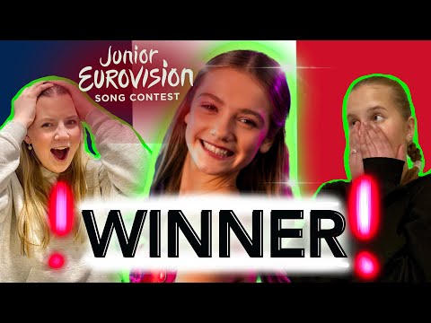 LET'S REACT TO EUROVISION JUNIOR 2023 WINNER PERFORMANCE! Zoé Clauzur - Cæur / France 2023 winner