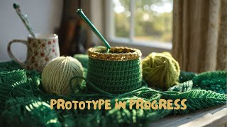 Behind the Pattern: Crochet Pot of Gold Prototype 📱