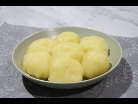 Kartoffelklöße -- Easy Potato Dumplings