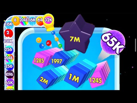 Bounce Merge 2048 - New Update MAX Level 9999999