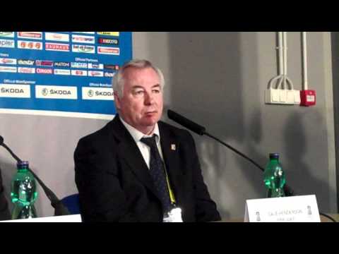 Team USA Scott Gordon After Win Over France at 2011 IIHF World Men's Championship