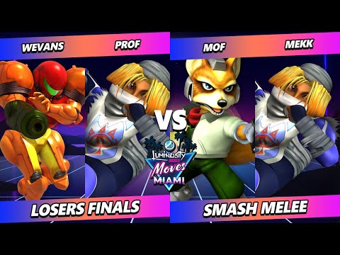 LMM Miami 2023 Losers Finals - Wevans & Prof Vs. Chem & JCAM - Smash Melee - SSBM