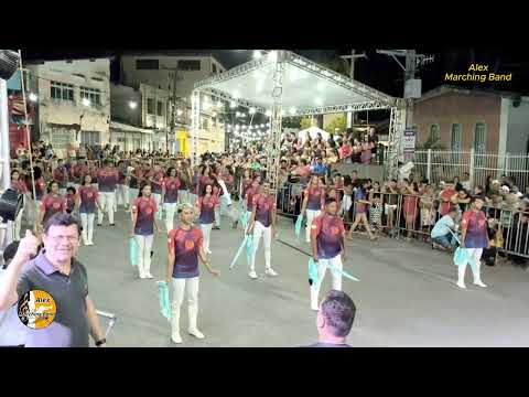 Banda Musical Joaquina Lira 2025 no Festival de Bandas e Fanfarras em Ponta de Pedras 2025