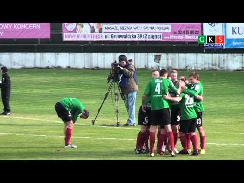 16. kolejka: GKS Tychy - Cracovia 2:0. Mańka 2:0