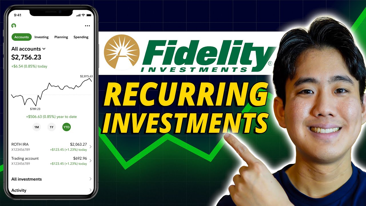 How To Set Up Recurring Investments On Fidelity (Dollar Cost Averaging Tutorial)
