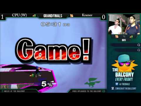 Melee at the Balcony 71 - Grands ft.  CPU (Falco) VS Kramer (Fox)