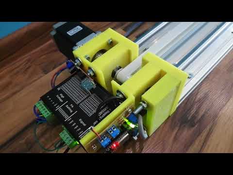 Napęd liniowy sterowanie dowolne, precyzja 0,001mm