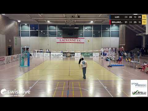 Live propulsé par l'application Swish Live LUC VS BELLINZONA