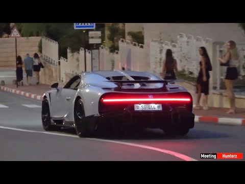 The EPIC Supercar Nightlife of Monaco! Ep. 6 - Chiron SS, Reventon, 765 LT Spider, Nov 488,. Etc