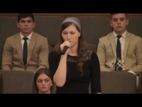 GRPC Poezie Sora Aleona -  Biserica Penticostală Golgota Portland Oregon 9-25-2016 am