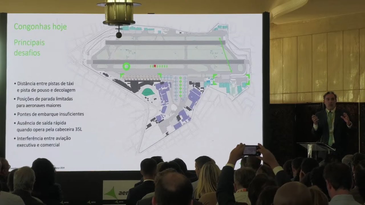 25/03/24 - APRESENTAÇÃO DE COMO FICARÁ O AEROPORTO DE CONGONHAS - AENA BRASIL