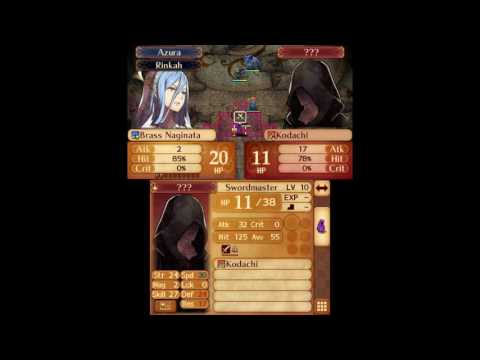 Fire Emblem Fates: Azura Slays the Mysterious Swordmaster (Chapter 5 Boss)