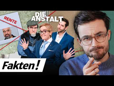 Video Thumbnail: Die Anstalt entlarvt die angebliche Renten-Katastrophe!