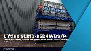 Liftlux SL210-25D4WDS/P Diesel, Hydraulic Deck Extension, Scherenb&uuml;hne | Bild 4 - Machineryline