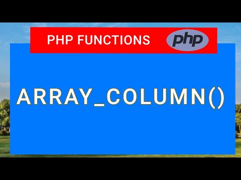 Php Function Array_column 04